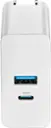 Alt View 11. Insignia™ - 32W Foldable Dual Port Wall Charger for iPhone, Samsung Smartphones, Tablets and More - White.