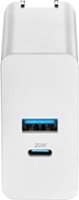 Insignia™ - 32W Dual Port Wall Charger for Smartphones, Tablets & More - White - Front_Zoom