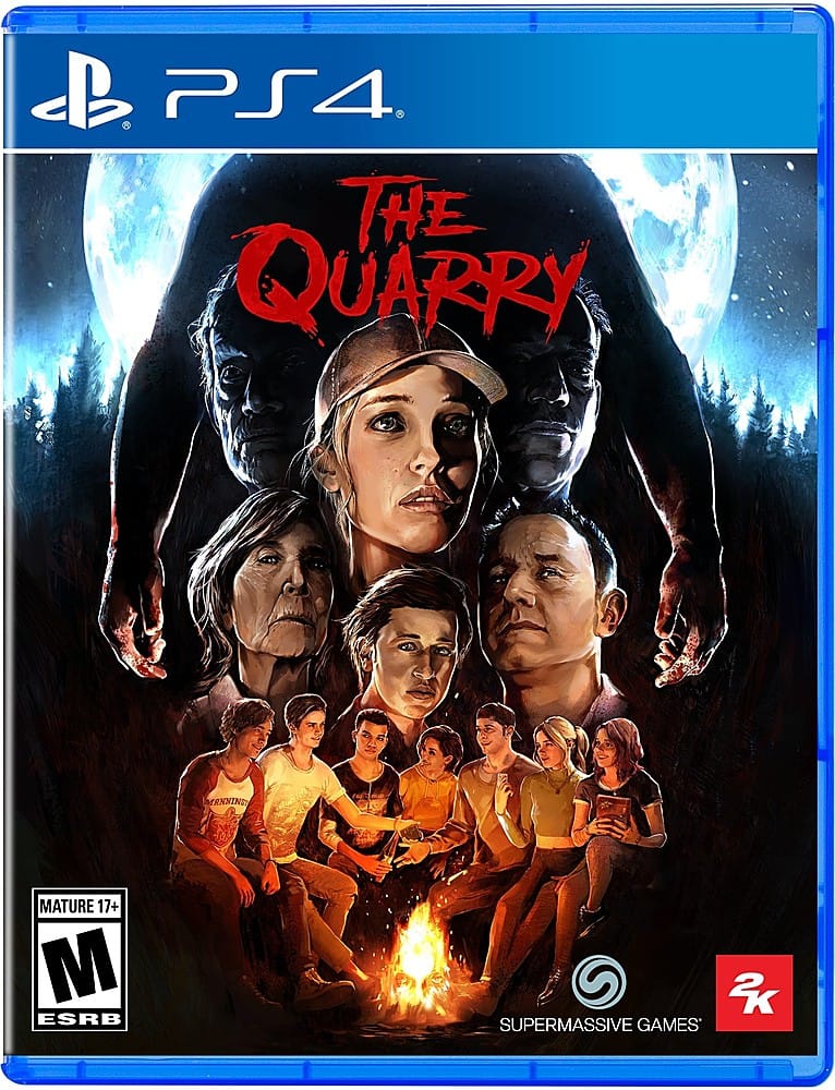 "The Quarry" is a PlayStation 4 game that has a mature rating of 17+ due to its violent and intense content. It is developed by Supermassive Games.
