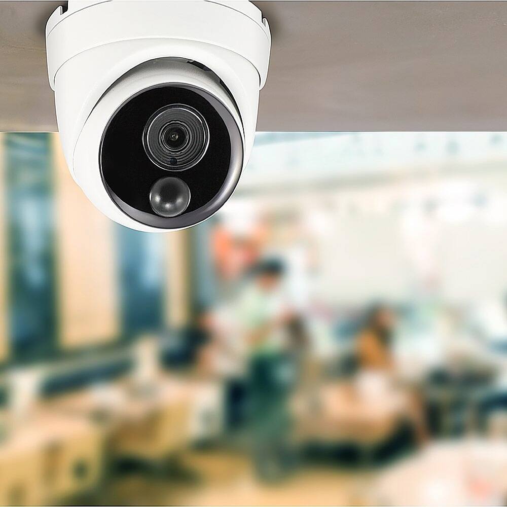 Alt View 17. Swann - Home 8-Channel, 8-Camera Indoor/Outdoor 1080p 1TB DVR Security Surveillance System - White.