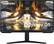 Front. Samsung - Odyssey G52A 32" QHD G-Sync Compatible 165Hz 1ms Gaming Monitor with HDR400 (DisplayPort, HDMI, VESA) - Black.