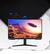 Alt View 24. Samsung - Odyssey G52A 32" QHD G-Sync Compatible 165Hz 1ms Gaming Monitor with HDR400 (DisplayPort, HDMI, VESA) - Black.