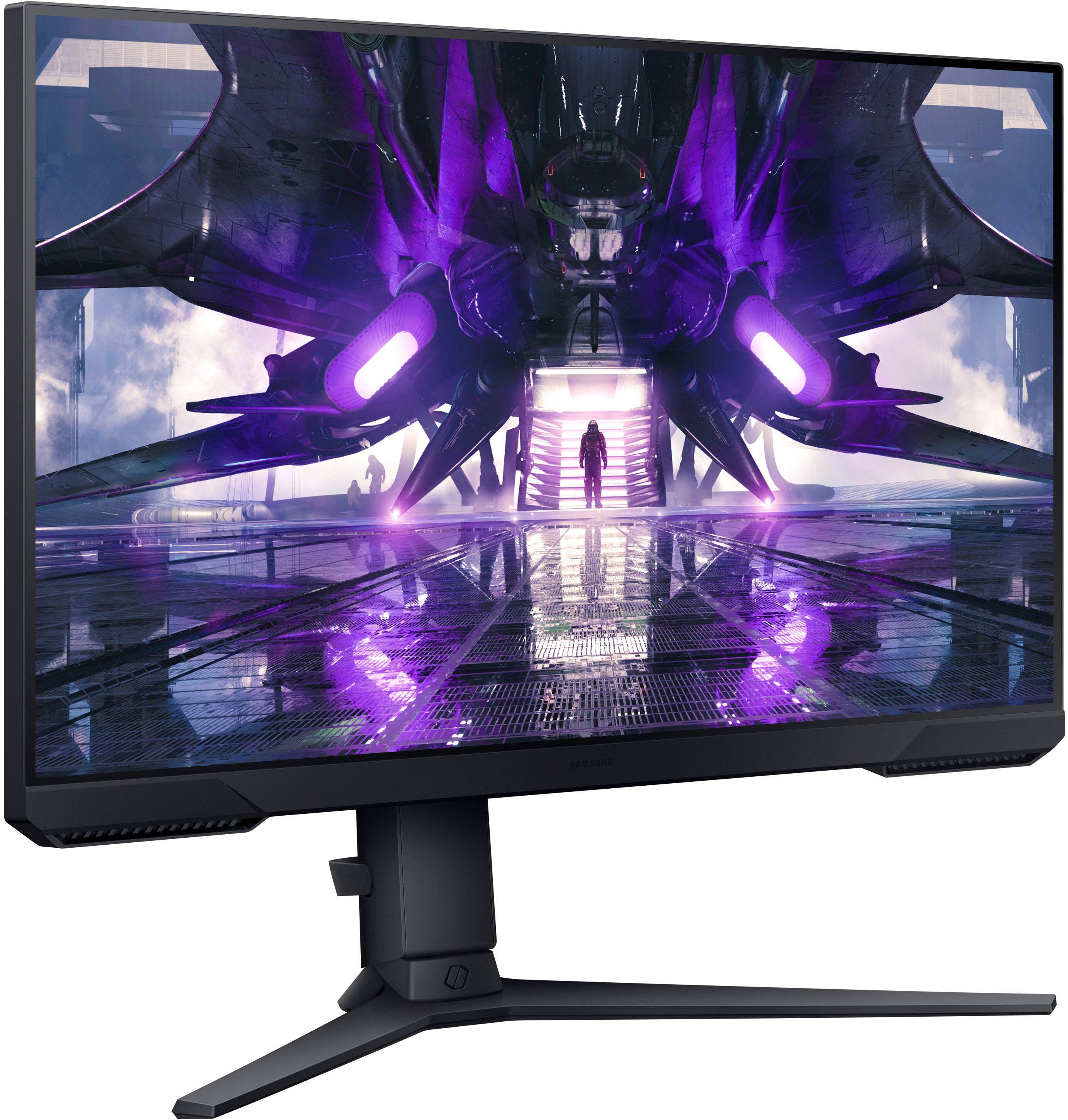 Alt View 11. Samsung - Odyssey G3 32" LED FreeSync Premium Gaming Monitor (DisplayPort, HDMI) - Black.