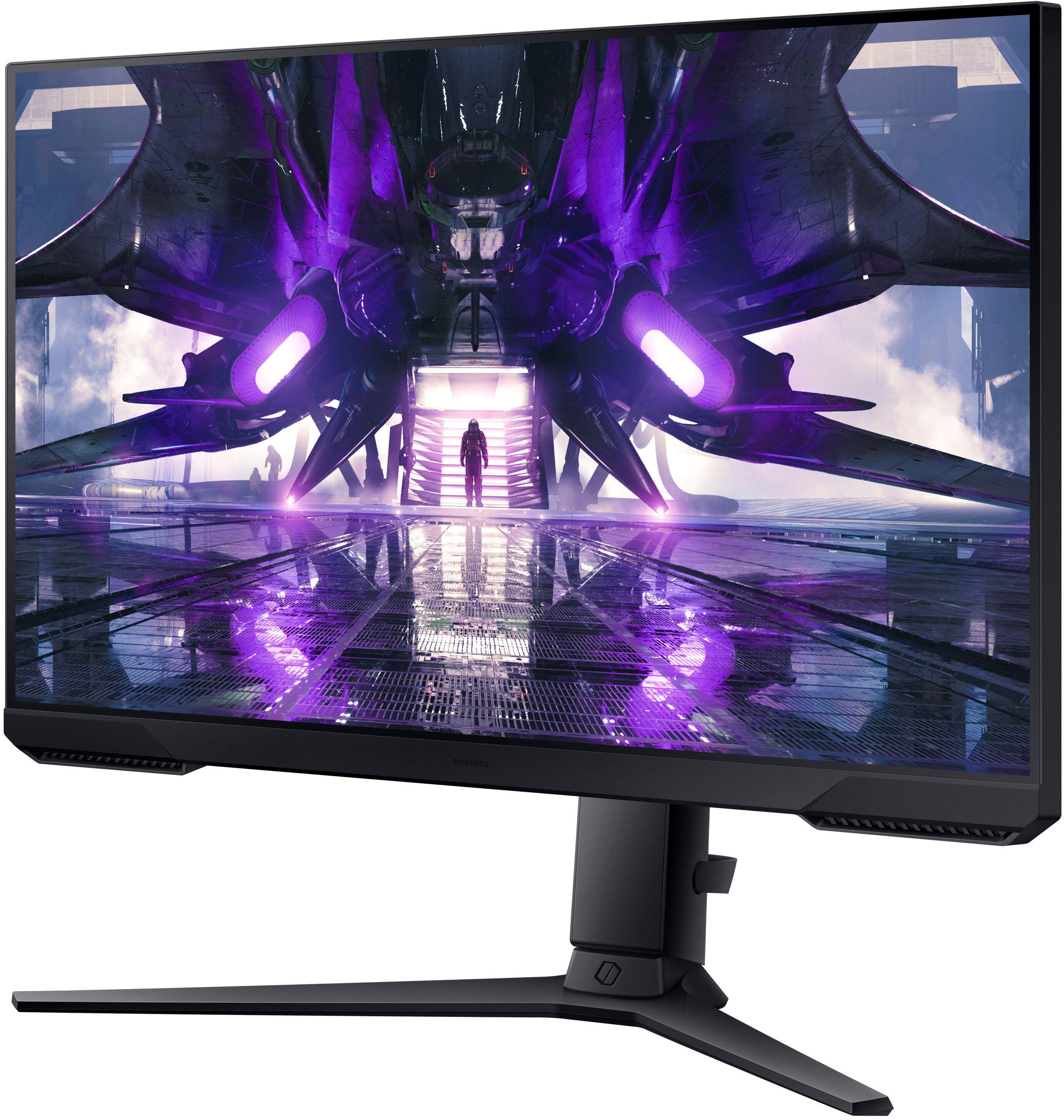 Alt View 12. Samsung - Odyssey G3 32" LED FreeSync Premium Gaming Monitor (DisplayPort, HDMI) - Black.