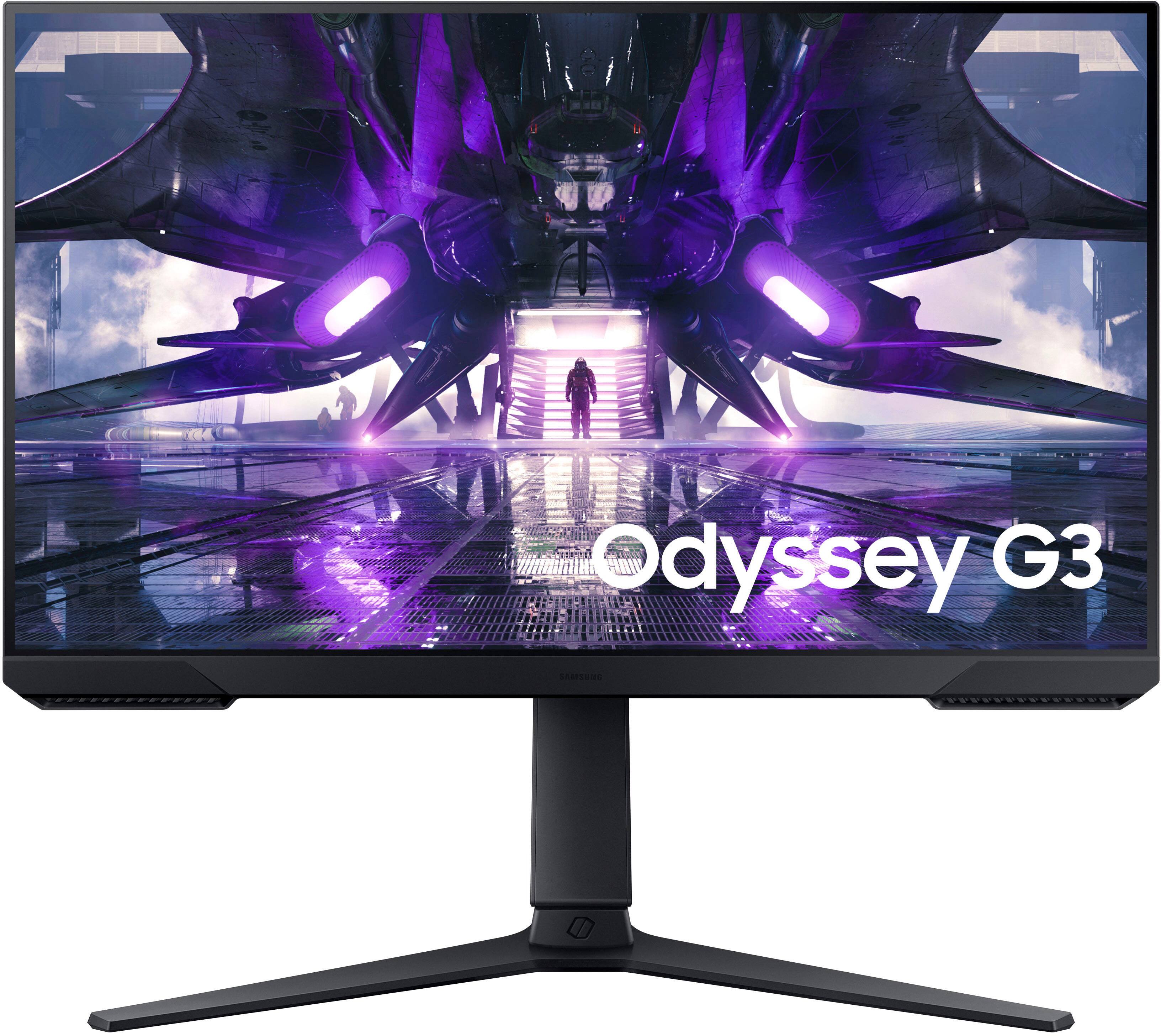 Alt View 14. Samsung - Odyssey G3 32" LED FreeSync Premium Gaming Monitor (DisplayPort, HDMI) - Black.