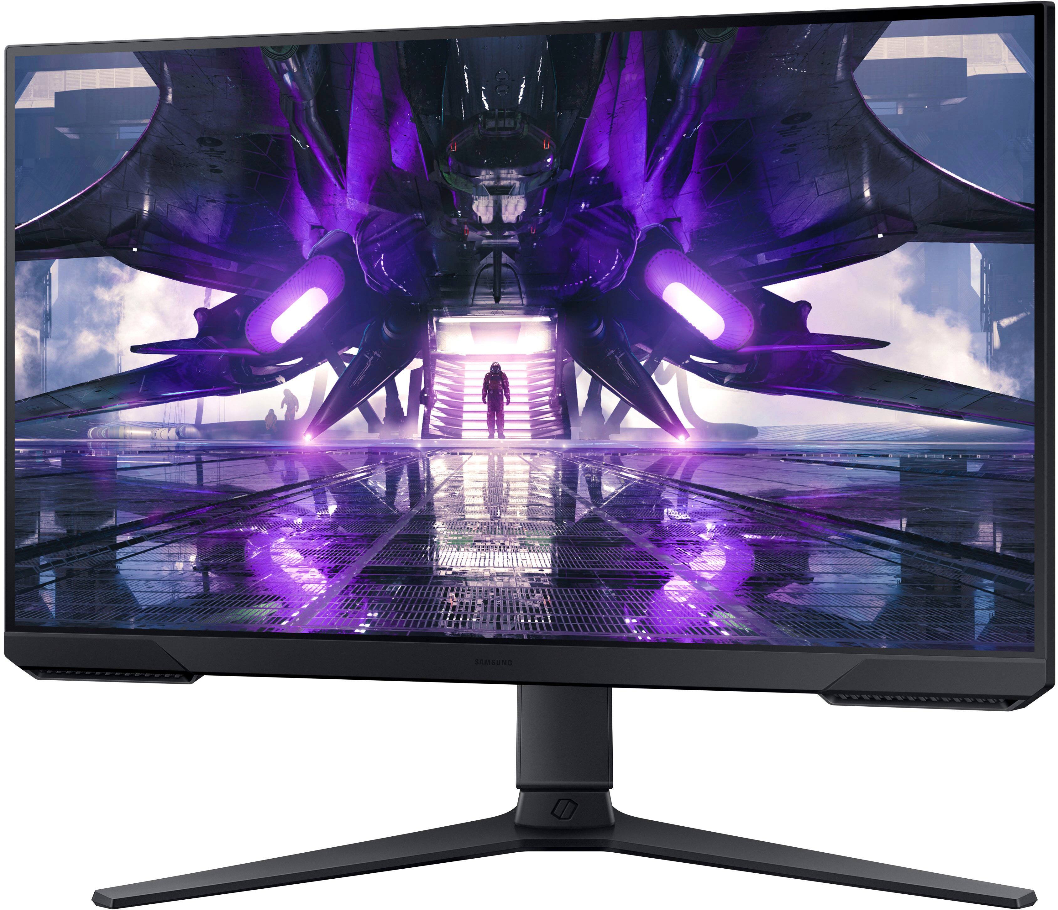 Alt View 23. Samsung - Odyssey G3 32" LED FreeSync Premium Gaming Monitor (DisplayPort, HDMI) - Black.