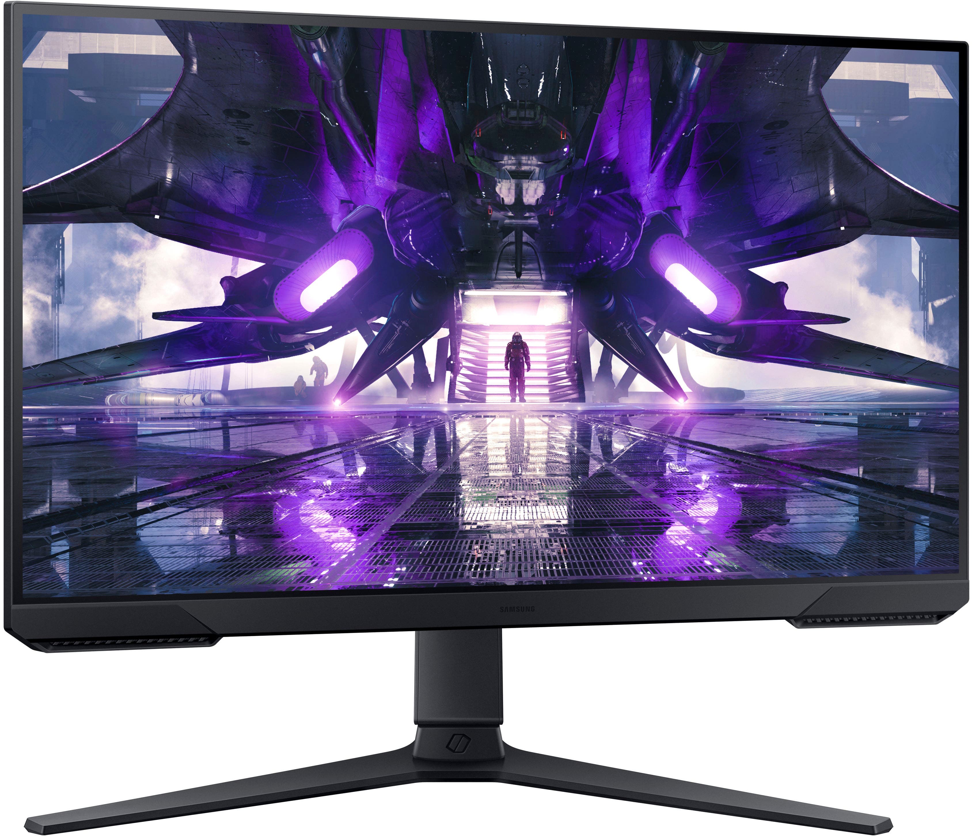 Alt View 24. Samsung - Odyssey G3 32" LED FreeSync Premium Gaming Monitor (DisplayPort, HDMI) - Black.