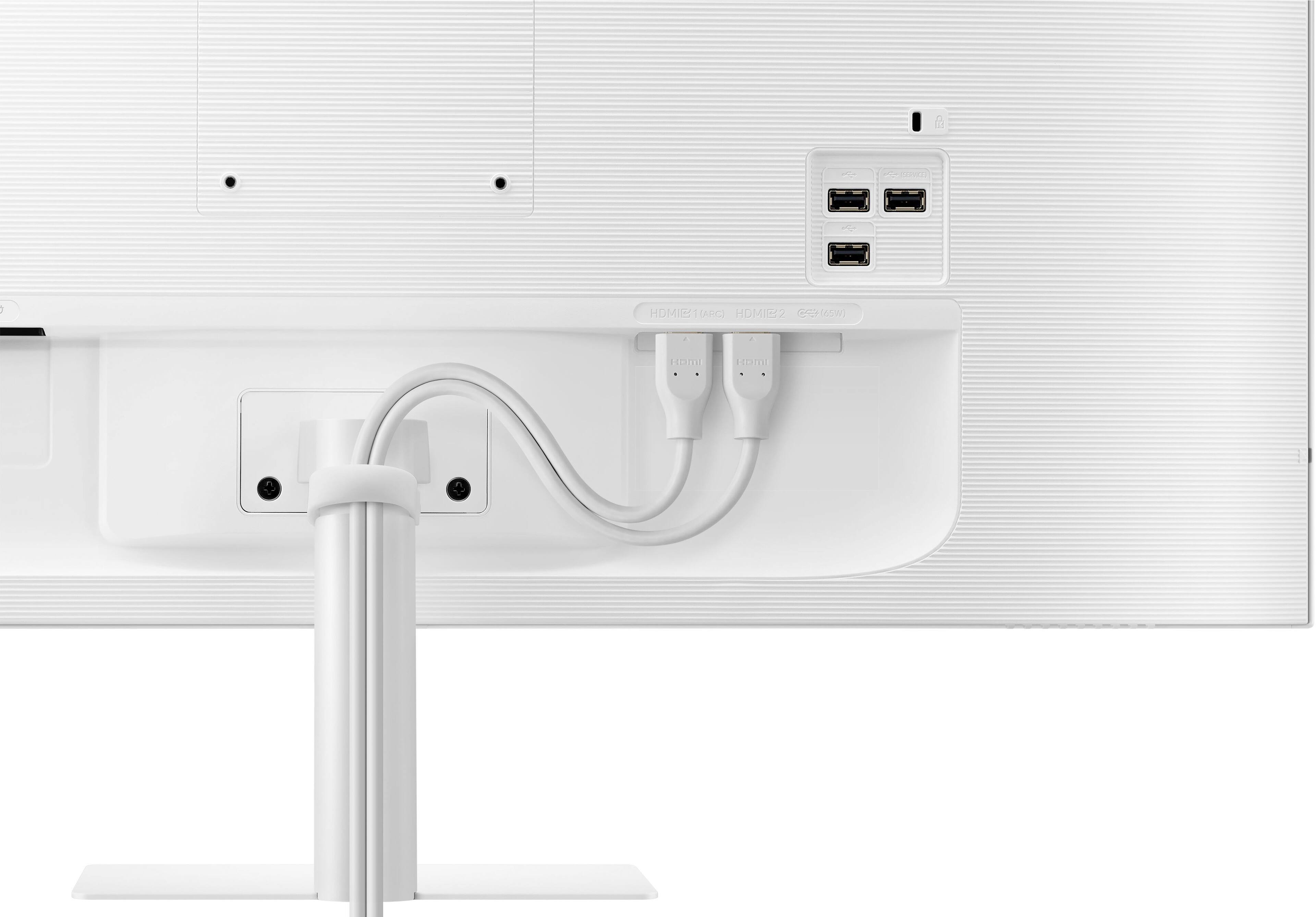 Alt View 17. Samsung - 32" M70B 4K USB-C Smart Monitor & Streaming TV - White.