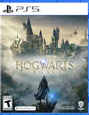"PS5 Hogwarts Legacy Teen T ESRB Internet Required WB Avalanche Warner Bros Games".