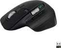 Logitech - MX Master 3S Wireless Laser Mouse with Ultrafast Scrolling - Black
