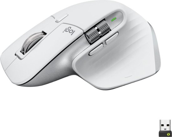 Ruddy Algebra otte Logitech MX Master 3S Wireless Laser Mouse with Ultrafast Scrolling Pale  Gray 910-006558 - Best Buy