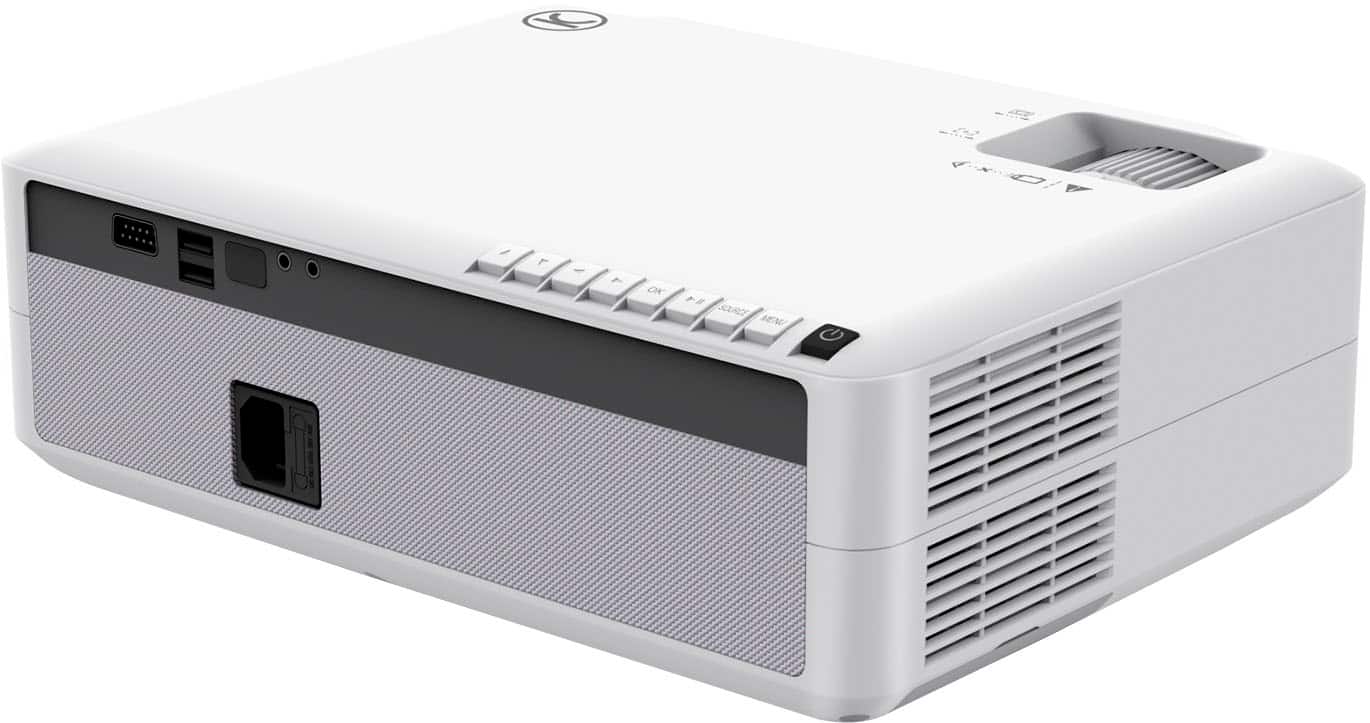 Left. Vankyo - Performance V630W Native 1080P Wireless Single LCD Projector - White.