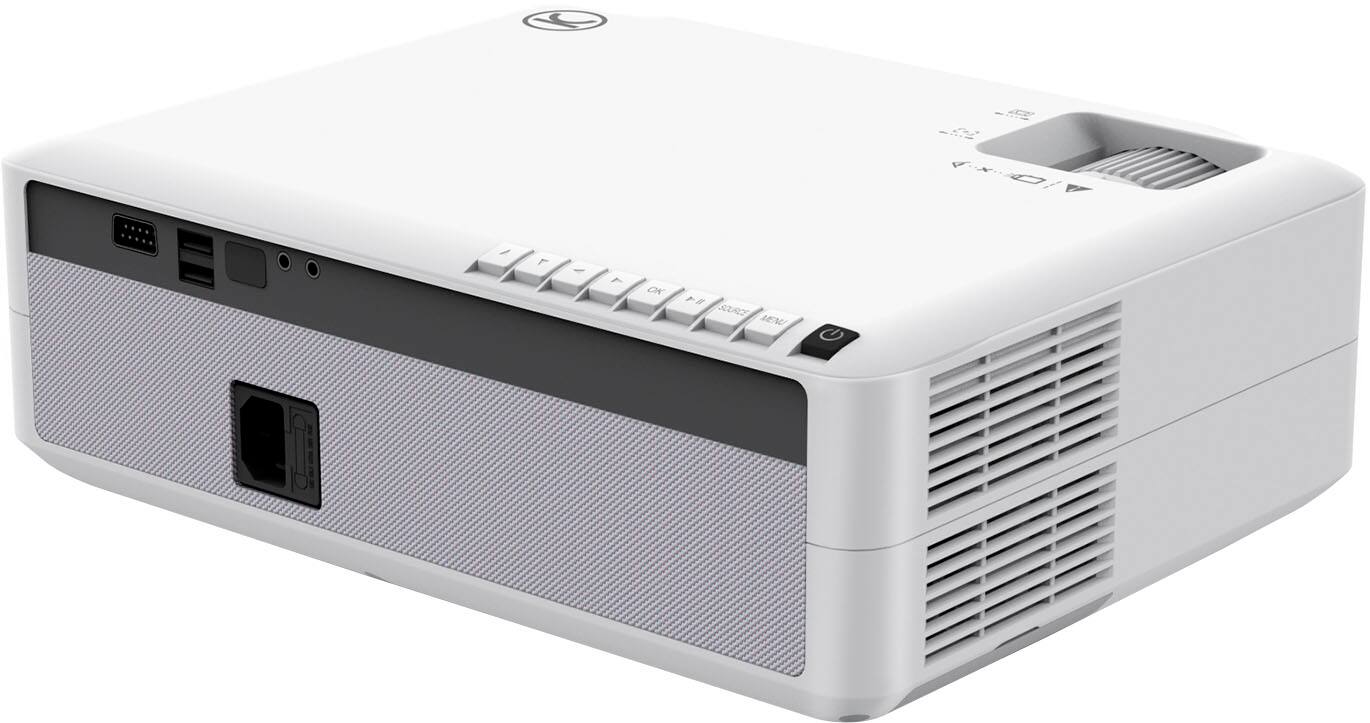 Left. Vankyo - Performance V630W Native 1080P Wireless Single LCD Projector - White.
