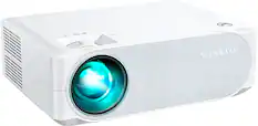 Front. Vankyo - Performance V630W Native 1080P Wireless Single LCD Projector - White.