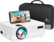 Core Innovations 150” LCD Home Theater Projector White CPJ600WHBY/ CJR600WH  - Best Buy
