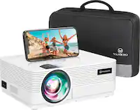Vankyo - Leisure 470 Pro Native 1080P Wireless Single LCD Mini Projector - White - Front_Zoom