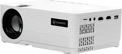 Vankyo - Leisure 470 Pro Native 1080P Projector, Full HD 5G Wireless Mini Projector - White