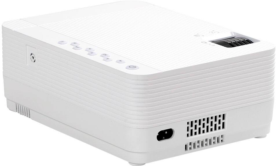 Left. Vankyo - Leisure 470 Pro Native 1080P Wireless Single LCD Mini Projector - White.