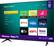 Left. Hisense - 43" Class R6G Series LED 4K UHD Smart Roku TV - Black.