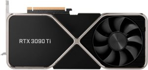 NVIDIA - GeForce RTX 3090 Ti - Titanium and black - Front_Zoom