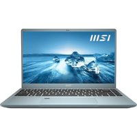 MSI - Prestige 14 14" Laptop - Intel Core i5 - 16 GB Memory - NVIDIA GeForce GTX 1650 - 512 GB SSD - Blue Stone - Front_Zoom