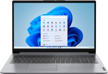 Lenovo - Ideapad 1 15.6" FHD Touch-Screen Laptop - Ryzen 7 5700U - 12GB Memory - 512GB SSD - Cloud Grey - Front_Zoom