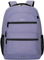 Targus - Octave II Backpack for 15.6” Laptops - Purple - Front_Zoom