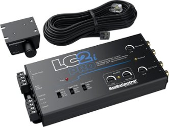 AudioControl - 2-Channel Active Line Output Converter with AccuBASS and Subwoofer Control - Black - Angle_Zoom