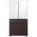 Alt View 22. Samsung - Bespoke 4-Door French Door Refrigerator Panel - Middle Panel - Tuscan Steel.