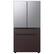 Alt View 11. Samsung - Bespoke 4-Door French Door Refrigerator Panel - Middle Panel - Tuscan Steel.