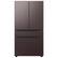 Alt View 17. Samsung - Bespoke 4-Door French Door Refrigerator Panel - Middle Panel - Tuscan Steel.