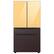 Alt View 20. Samsung - Bespoke 4-Door French Door Refrigerator Panel - Middle Panel - Tuscan Steel.