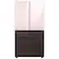 Alt View 21. Samsung - Bespoke 4-Door French Door Refrigerator Panel - Middle Panel - Tuscan Steel.