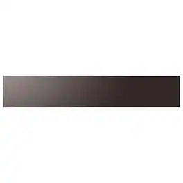 Samsung - Bespoke 4-Door French Door Refrigerator Panel - Middle Panel - Tuscan Steel