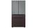 Alt View 12. Samsung - Bespoke 4-Door French Door Refrigerator Panel - Bottom Panel - Tuscan Steel.
