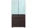 Alt View 18. Samsung - Bespoke 4-Door French Door Refrigerator Panel - Bottom Panel - Tuscan Steel.