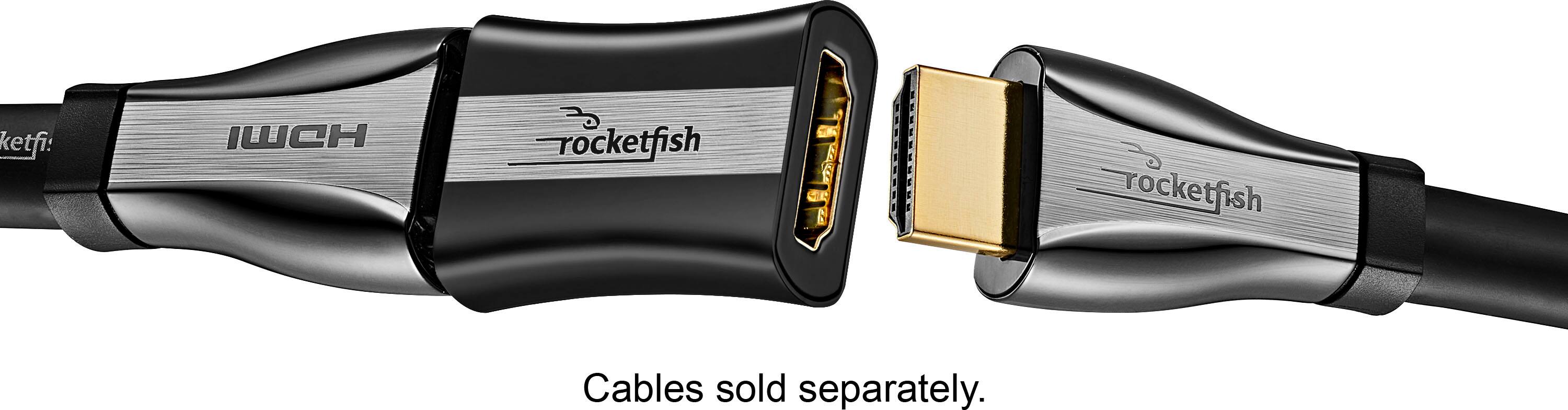 Alt View 12. Rocketfish™ - 8K HDMI Coupler - Black.