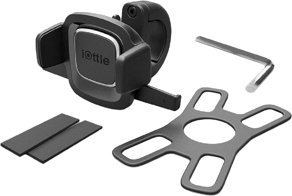 Angle View: iOttie - Easy One Touch 4 Universal Bike Mount for Mobile Phones - Black