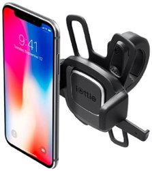 iOttie - Easy One Touch 4 Universal Bike Mount for Mobile Phones - Black - Front_Zoom