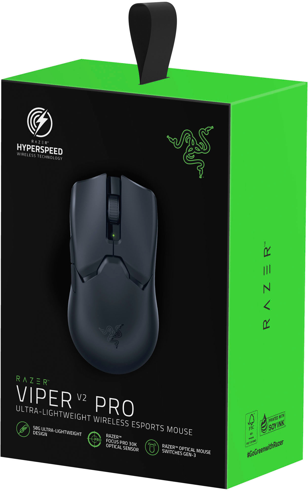 Razer Viper V2 Pro Lightweight Wireless Optical Gaming Mouse with 80 Hour  Battery Life Black RZ01-04390100-R3U1 - Best Buy