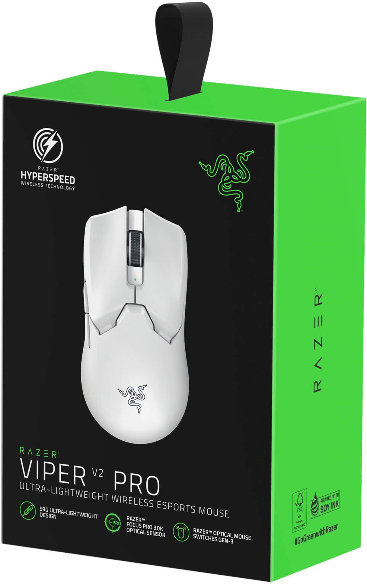 Razer Viper V2 Pro Lightweight Wireless Optical Gaming Mouse with 80 Hour  Battery Life White RZ01-04390200-R3U1 - Best Buy