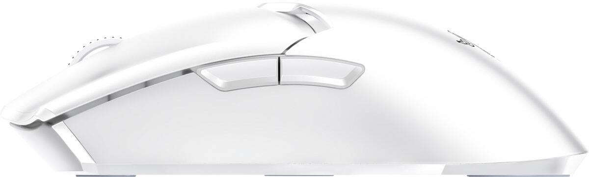 Left View: Razer - Viper V2 Pro Lightweight Wireless Optical Gaming Mouse with 80 Hour Battery Life - White