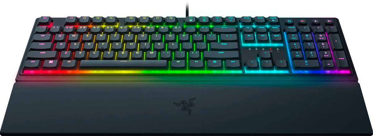 Razer Ornata V3 Gaming Keyboard: Low-Profile Keys - Mecha-Membrane Switches  - UV-Coated Keycaps - 10-Zone RGB Lighting - AliExpress