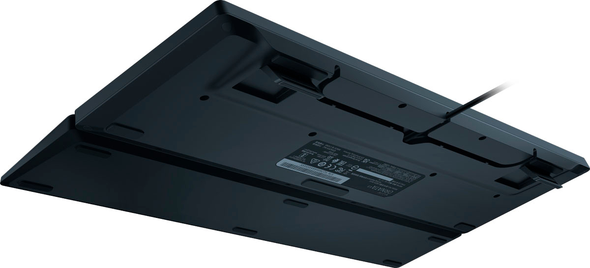 Razer Ornata V3 Full-Size Wired Mecha-Membrane Gaming Keyboard for PC,  Chroma RGB, Wrist Rest, Black 