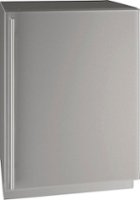 U-Line - 5 Class 5.2 Cu. Ft. Compact Refrigerator - Stainless Steel - Angle_Zoom