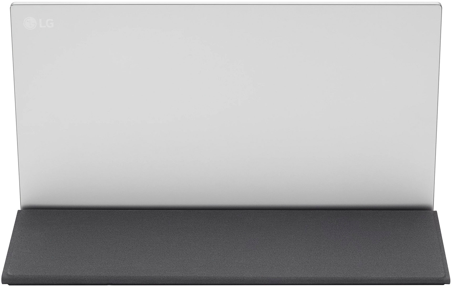 Back View: 16” IPS LED LG gram +view WQXGA Portable Monitor (USB Type C) - Silver