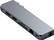 Front. Satechi - USB-C Pro Hub Max Adapter - Space Gray.