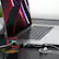 Alt View 13. Satechi - USB-C Pro Hub Max Adapter - Space Gray.