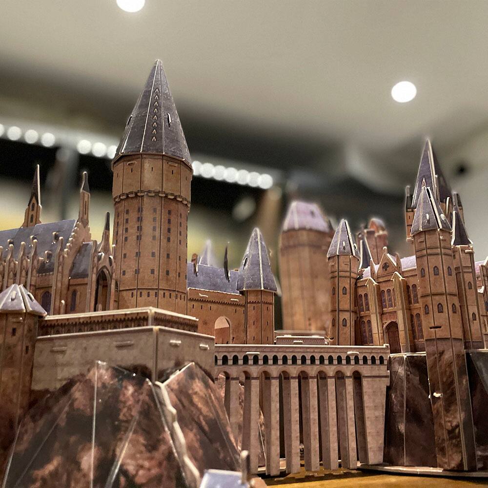 4D Build, Harry Potter Hogwarts Castle 3D Puzzle Model Kit 209 Pcs