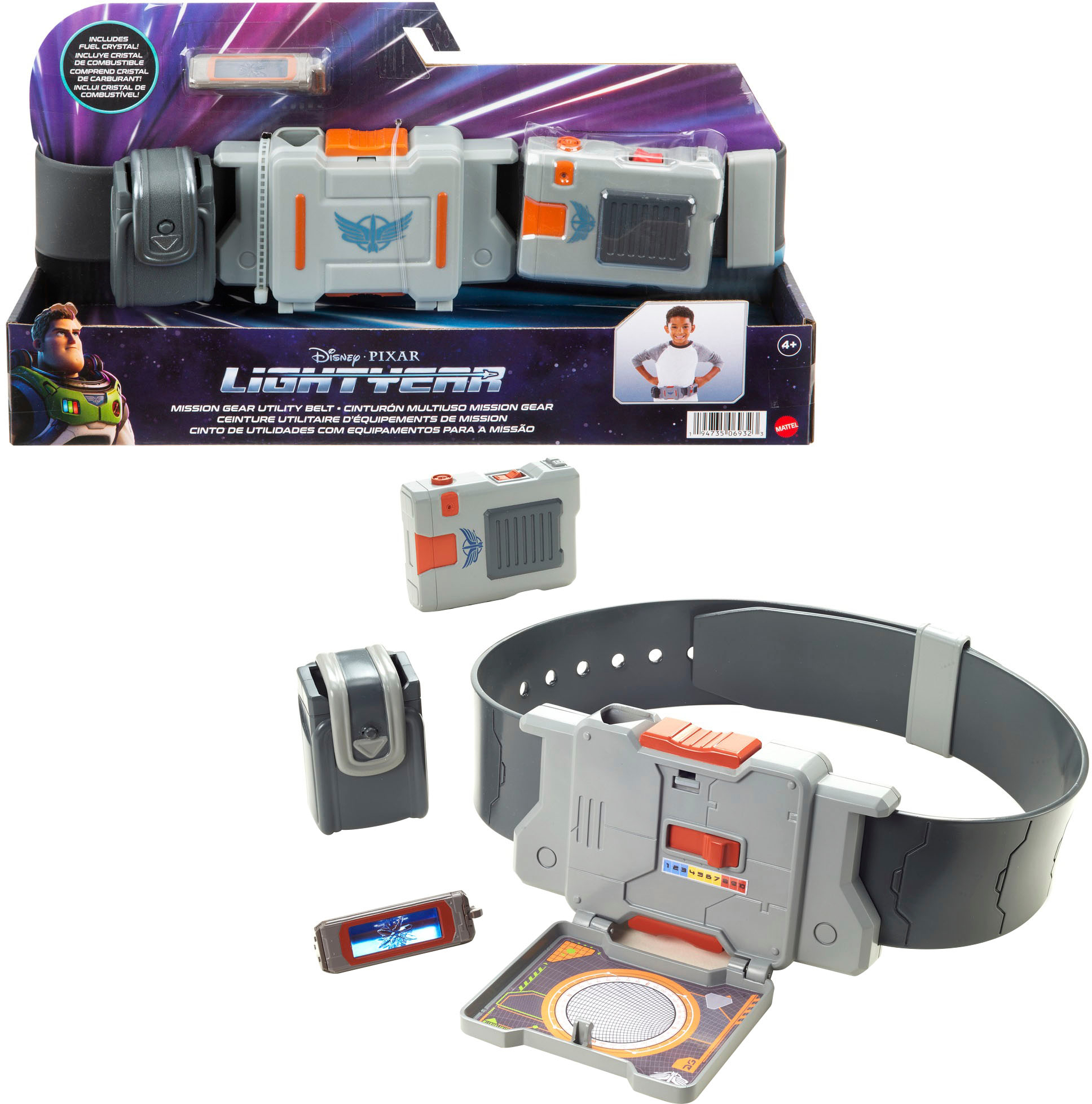 Disney Lightyear Mission Gear Utility Belt HHJ57 - Best Buy